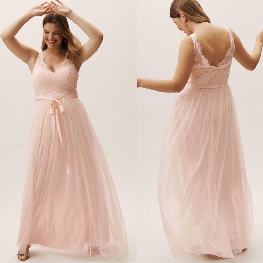 BHLDN Hitherto 8 Fleur Dress Light Chiffon